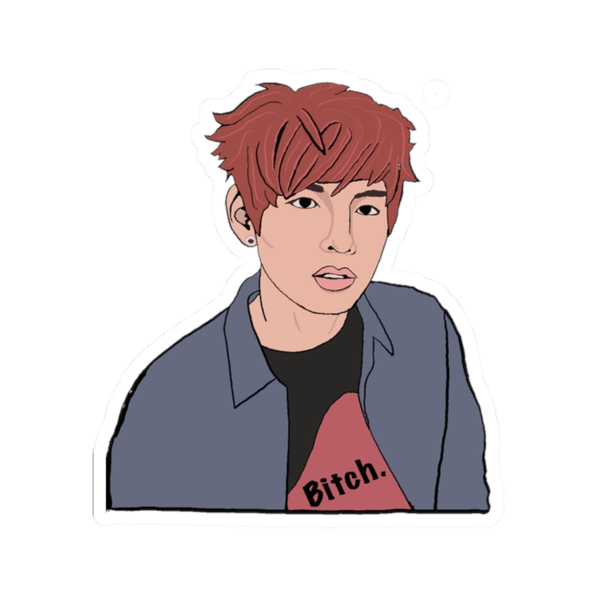 Bitch - V - Stickers