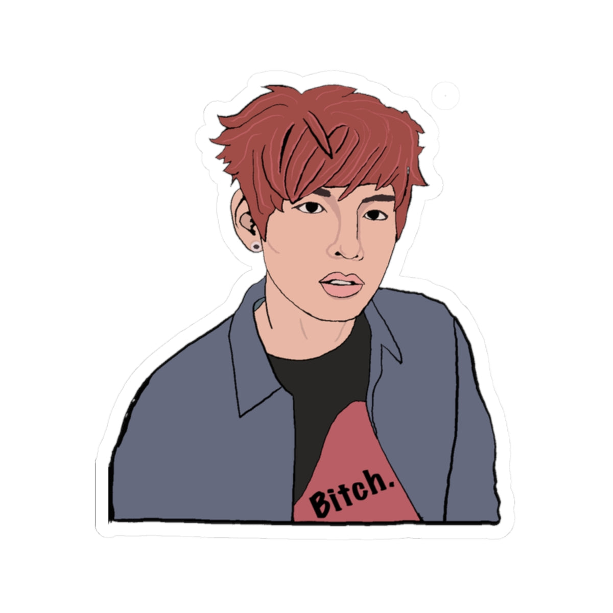 Bitch - V - Stickers