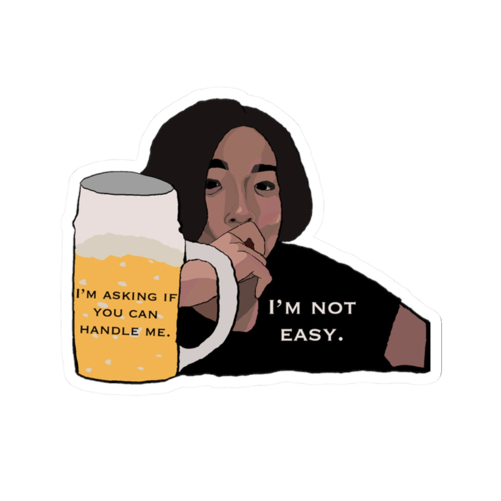 I'm Not Easy - Jungkook - Stickers